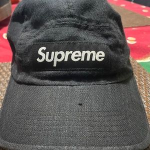 Supreme Washed Chino Twill Camp Cap